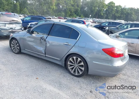 2014 Hyundai Genesis 5.0L из США, поврежденный, VIN KMHGC4DH8EU264849